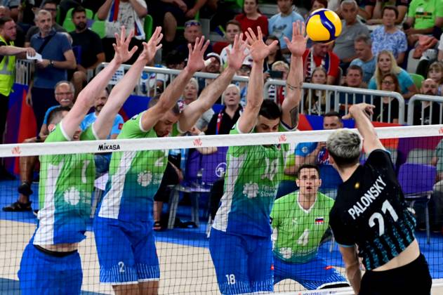 Volleyball, Nations League, Slovenia - Argentina