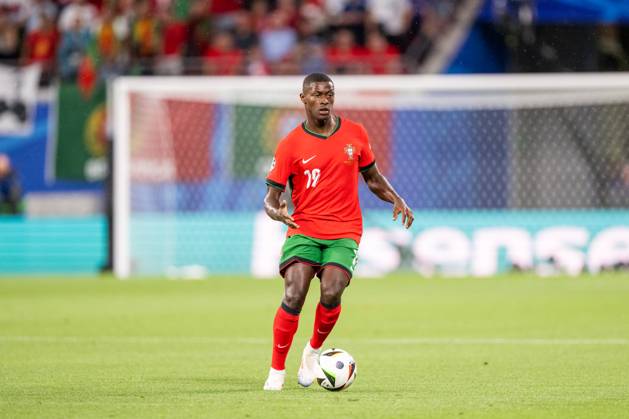 Portugal v Czech Republic, UEFA EURO, EM, Europameisterschaft,Fussball 2024, Leipzig, Germany Leipzig, Germany. 18th, June 2024. Nuno Mendes (19) of Portugal seen during the UEFA Euro 2024 match in Group F between Portugal and Czech Republic at Red Bull Arena in Leipzig. Leipzig Germany Copyright: xGonzalesxPhoto FrederikkexJensenx