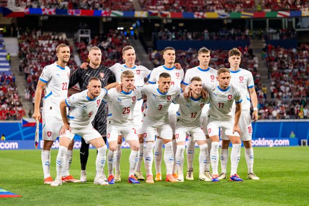 Portugal v Czech Republic, UEFA EURO, EM, Europameisterschaft,Fussball 2024, Leipzig, Germany Leipzig, Germany. 18th, June 2024. The starting-11 of Czech Republic for the UEFA Euro 2024 match in Group F between Portugal and Czech Republic at Red Bull Arena in Leipzig. Leipzig Germany Copyright: xGonzalesxPhoto FrederikkexJensenx