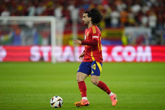 Spain v Italy: Group B - UEFA EURO, EM, Europameisterschaft,Fussball 2024 Marc Cucurella left-back of Spain and Chelsea FC during the UEFA EURO 2024 group stage match between Spain and Italy at Arena AufSchalke on June 20, 2024 in Gelsenkirchen, Germany. Gelsenkirchen Germany  Copyright: xJosexBretonx originalFilename:breton-spainvit240620_nplKB