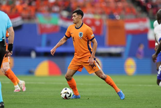 21 06 2024, European Football Championship, UEFA EURO 2024, Netherlands France, Group D, Stadion Leipzig, v l , Tijjani Martinus Jan Reijnders Netherlands Copyright: HMBxMedia
