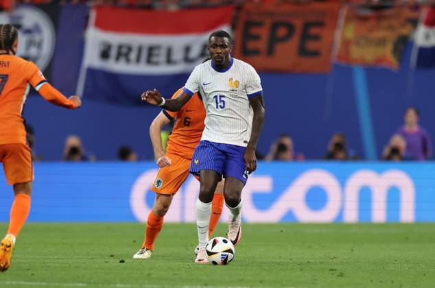 21 06 2024, European Football Championship, UEFA EURO 2024, Netherlands France, Group D, Stadion Leipzig, v l , Marcus Thuram France Copyright: HMBxMedia