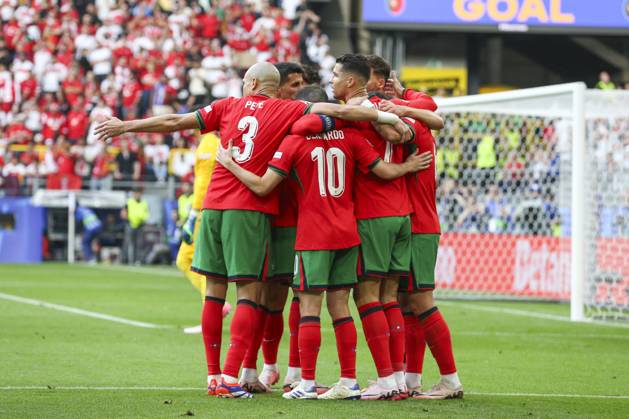 Turkey v Portugal, Dortmund Portugal Bruno Fernandes scores a GOAL 0-3 and celebrates during the Turkey vs Portugal UEFA Group F match at the BVB Stadion, Dortmund, Germany on 22 June 2024 Editorial use only. All images are copyright Every Second Media Limited. No images may be reproduced without prior permission. Copyright: xIMAGO EveryxSecondxMediax ESM-1038-0094