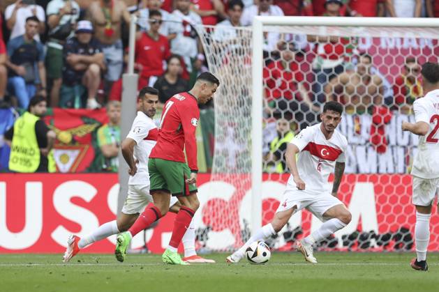 Turkey v Portugal, Dortmund Portugal Cristiano Ronaldo shoots at goal during the Turkey vs Portugal UEFA Group F match at the BVB Stadion, Dortmund, Germany on 22 June 2024 Editorial use only. All images are copyright Every Second Media Limited. No images may be reproduced without prior permission. Copyright: xIMAGO EveryxSecondxMediax ESM-1038-0133