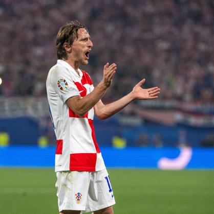 Football, Men, Season 2023 24, UEFA Euro 2024, Group B 3 Matchday in Leipzig, Croatia Italy, Luka Modric Croatia , 24 06 2024, Copyright: xMatthiasxKochx