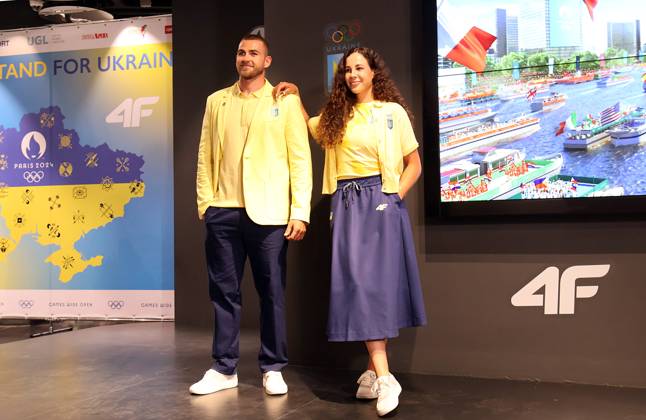 Paris 2024, Olympics, Team clothing, Presentation Team Ukraine