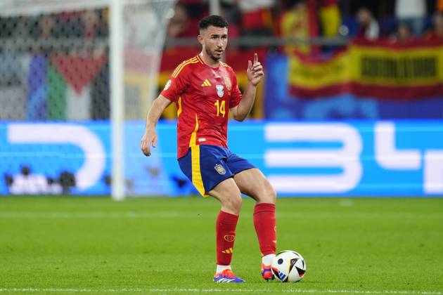 Spain v Italy: Group B - UEFA EURO, EM, Europameisterschaft,Fussball 2024 Aymeric Laporte centre-back of Spain and Al-Nassr FC during the UEFA EURO 2024 group stage match between Spain and Italy at Arena AufSchalke on June 20, 2024 in Gelsenkirchen, Germany. Gelsenkirchen Germany  Copyright: xJosexBretonx originalFilename:bretonhernandez-spainvit240620_npRPH