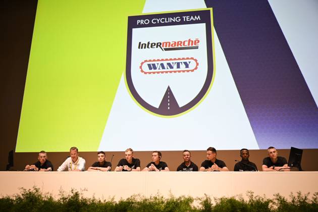 Cycling, Tour de France, Team Intermarche, Press conference