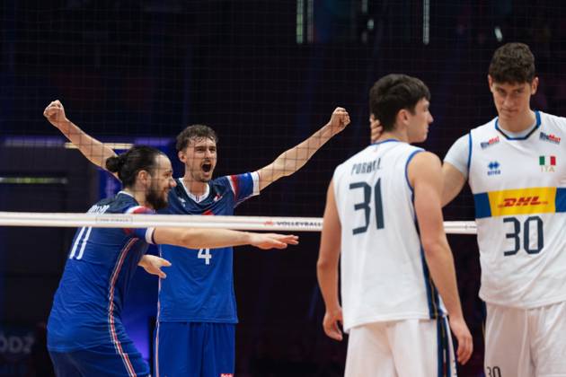Volleyball, Nations League, France - Italy,