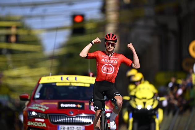 Cycling, Tour de France, Kevin Vauquelin wins stage 2
