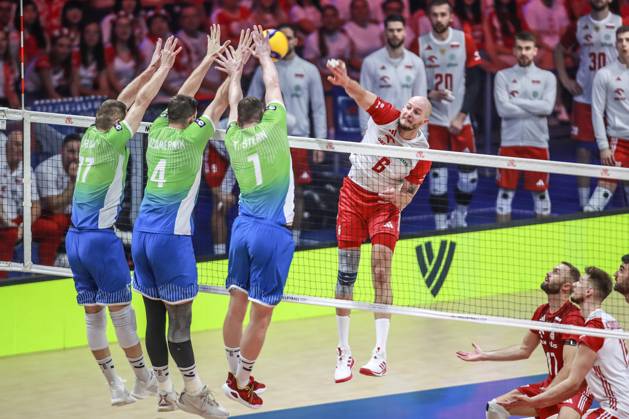 Volleyball, FIVB Nations League, Slovenia - Poland