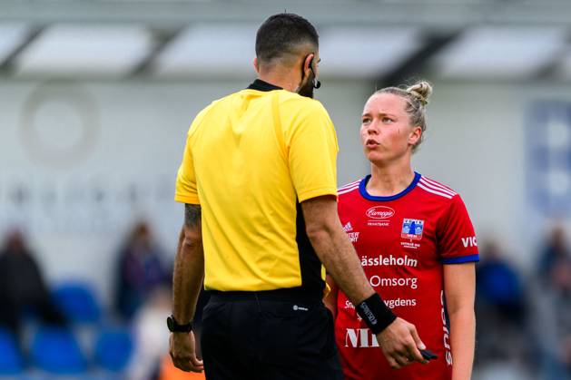 240630 Vittsjös Kajsa Lind during the football match in Damallsvenskan between Vittsjö and KIF Örebro on June 30, 2024 in Vittsjö Copyright: MATHILDAxAHLBERG BB240630MA082