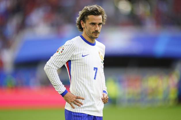 GER: France v Belgium. UEFA EURO, EM, Europameisterschaft,Fussball 2024 Antonie Griezmann of France during the UEFA Euro 2024 match between France and Belgium, Round of 16, played at Dusseldorf Arena on July 1, 2024 in Düsseldorf, Germany. kpng Copyright: xSergioxRuizx xPRESSINPHOTOx PS_240701_FRA_BEL_054