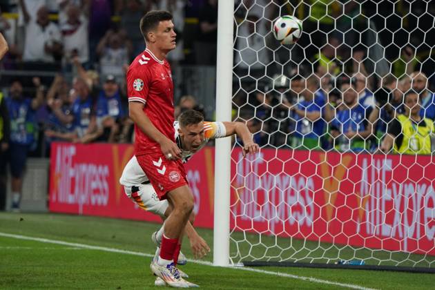 national team, football, UEFA Euro2024, EM 2024, Dortmund, Germany Denmark nico schlotterbeck, Germany, action, single image
