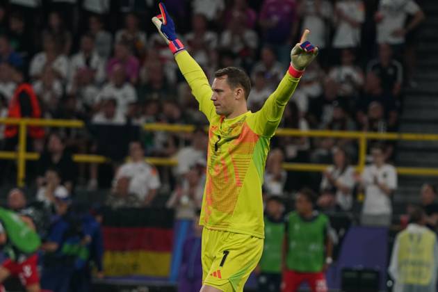 National team, football, UEFA Euro2024, EM 2024, Dortmund, Germany Denmark Manuel neuer Deutschland, action, single image