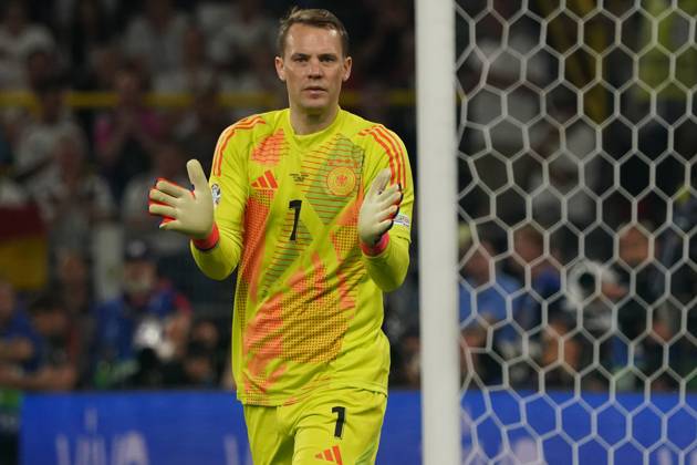 National team, football, UEFA Euro2024, EM 2024, Dortmund, Germany Denmark Manuel Neuer Germany, action, single image