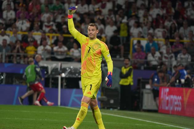 National team, football, UEFA Euro2024, Euro 2024, Dortmund, Germany Denmark Manuel Neuer, Germany, action, single image