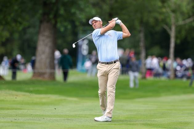 Martin Kaymer GER on the fairway, BMW International Open 2024, Golf, DP World Tour, Men, Round 1, 04 07 2024 Eichenried Bayern Germany Copyright: xkolbert-press ChristianxKolbertx