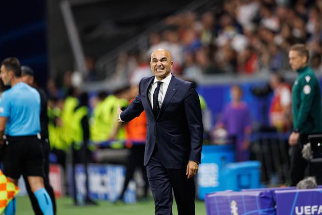 Roberto Martinez seen during UEFA EURO, EM, Europameisterschaft,Fussball 2024 Round of 16 game between national teams of Portugal and Slovenia at Deutsche Bank Park, Germany (Maciej Rogowski) Frankfurt Deutsche Bank Park Germany Copyright: xMaciejxRogowskix portugalslovenia-091