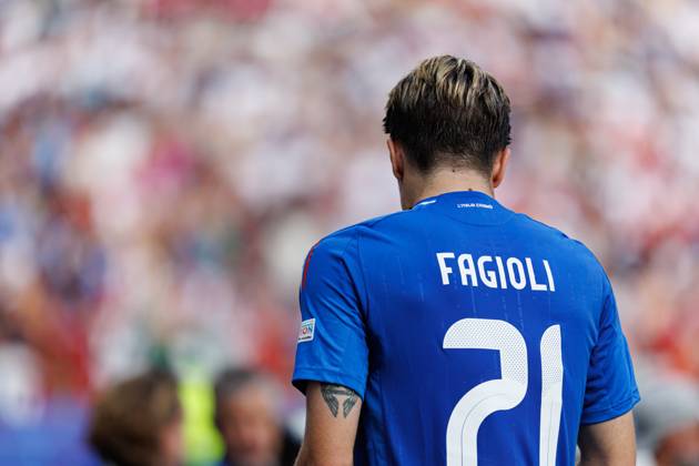 Nicolo Fagioli seen during UEFA EURO, EM, Europameisterschaft,Fussball 2024 Round of 16 game between national teams of Switzerland and Italy at Olympiastadion, Berlin, Germany (Maciej Rogowski) Berlin Olympiastadion Germany Copyright: xMaciejxRogowskix x-069