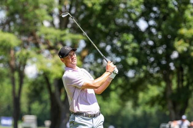 Martin Kaymer GER on the fairway, BMW International Open 2024, Golf, DP World Tour, Men, Round 2, 05 07 2024 Eichenried Bayern Germany Copyright: xkolbert-press ChristianxKolbertx