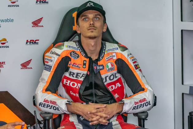 Hohenstein, Germany 05 07 July 2024 MotoGP Sachsenring Germany 2024 In the picture Luca Marini ITA in the pits Copyright: xFotostandx xNachtigallx