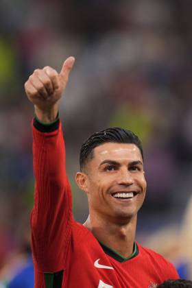 Portugal s Cristiano Ronaldo during a quarterfinal match between Portugal and France at the Euro 2024 soccer tournament in Hamburg, Germany - Friday July 5, 2024. - Soccer . Copyright: xFabioxFerrari LaPressex
