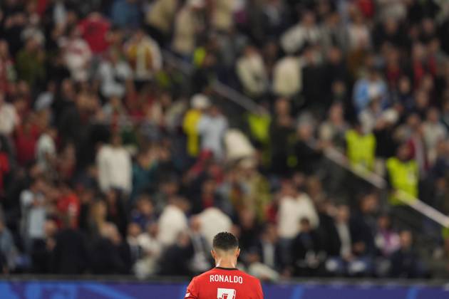Portugal s Cristiano Ronaldo during a quarterfinal match between Portugal and France at the Euro 2024 soccer tournament in Hamburg, Germany - Friday July 5, 2024. - Soccer . Copyright: xFabioxFerrari LaPressex
