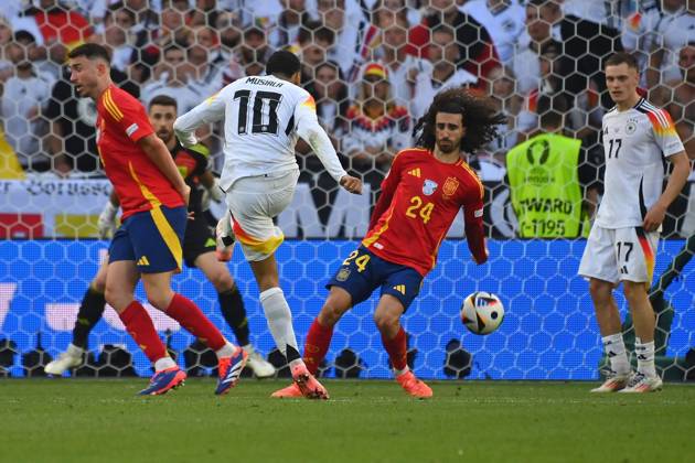 EURO 2024, UEFA admits wrong decision - Cucurella handball was a penalty, archive pictures