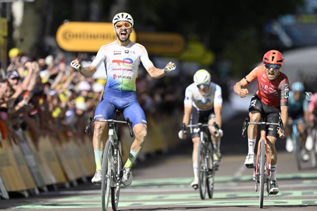 Cycling, Tour de France, Anthony Turgis wins stage 9