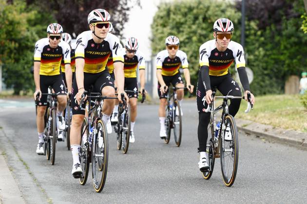 Cycling, Tour de France, Soudal Quick-Step training on the rest day