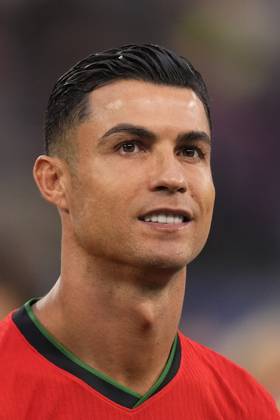 Portugal s Cristiano Ronaldo during a quarterfinal match between Portugal and France at the Euro 2024 soccer tournament in Hamburg, Germany - Friday Saturday July 6, 2024. - Soccer . Copyright: xFabioxFerrari LaPressex
