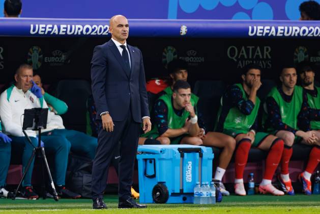 Roberto Martinez seen during UEFA EURO, EM, Europameisterschaft,Fussball 2024 game between national teams of Portugal and France at Volksparkstadium, Hamburg, Germany (Maciej Rogowski) Hamburg Volksparkstadium Germany Copyright: xMaciejxRogowskix portugaliafrancjafull-042