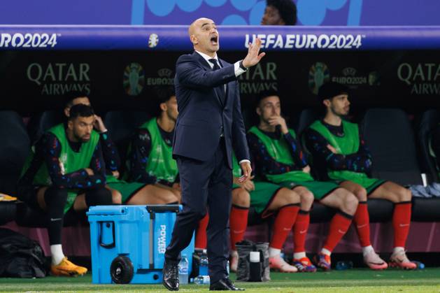 Roberto Martinez seen during UEFA EURO, EM, Europameisterschaft,Fussball 2024 game between national teams of Portugal and France at Volksparkstadium, Hamburg, Germany (Maciej Rogowski) Hamburg Volksparkstadium Germany Copyright: xMaciejxRogowskix portugaliafrancjafull-095