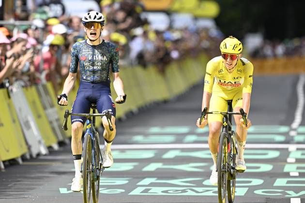 Cycling, Tour de France, Jonas Vingegaard wins the 11th stage