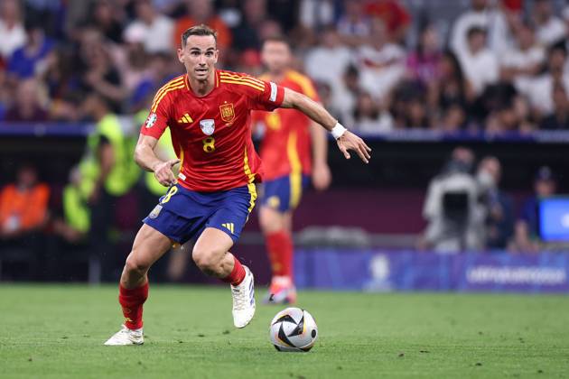 Spain - France Fabian Ruiz of Spain in action during the UEFA EURO, EM, Europameisterschaft,Fussball 2024 semi-final match between Spain and France at Munich Football Arena on July 9, 2024 in Munich, Germany . Munich Munich Football Arena Germany Copyright: xMarcoxCanonierox