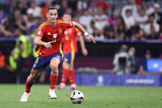 Spain - France Fabian Ruiz of Spain in action during the UEFA EURO, EM, Europameisterschaft,Fussball 2024 semi-final match between Spain and France at Munich Football Arena on July 9, 2024 in Munich, Germany . Munich Munich Football Arena Germany Copyright: xMarcoxCanonierox