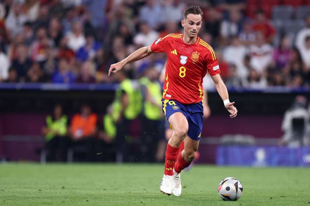 Spain - France Fabian Ruiz of Spain in action during the UEFA EURO, EM, Europameisterschaft,Fussball 2024 semi-final match between Spain and France at Munich Football Arena on July 9, 2024 in Munich, Germany . Munich Munich Football Arena Germany Copyright: xMarcoxCanonierox