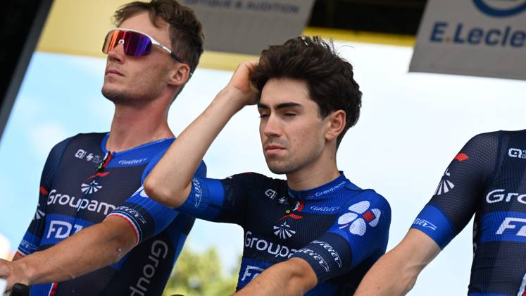 11-07-2024 Tour De France; Tappa 12 Aurillac - Villeneuve Sur Lot; 2024, Groupama - Fdj; Martinez, Lenny; Aurillac;