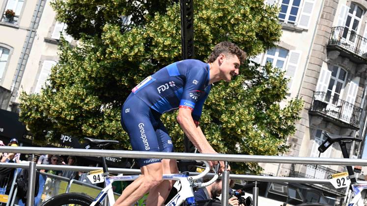 11-07-2024 Tour De France; Tappa 12 Aurillac - Villeneuve Sur Lot; 2024, Groupama - Fdj; Kung, Stefan; Aurillac;