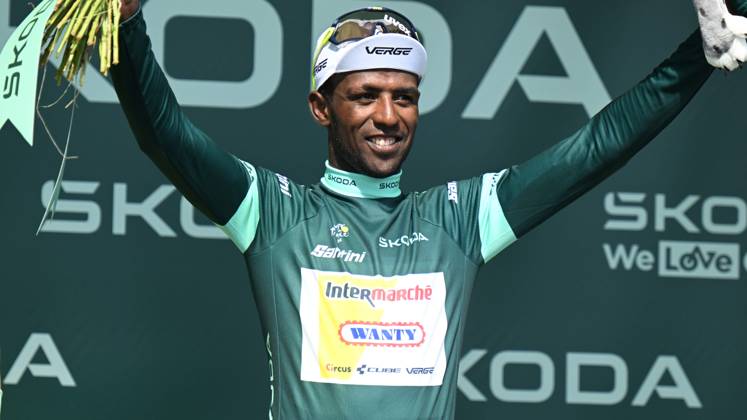 11-07-2024 Tour De France; Tappa 12 Aurillac - Villeneuve Sur Lot; 2024, Intermarche - Wanty; Gyrmai Hailu, Biniam; Villeneuve Sur Lot;