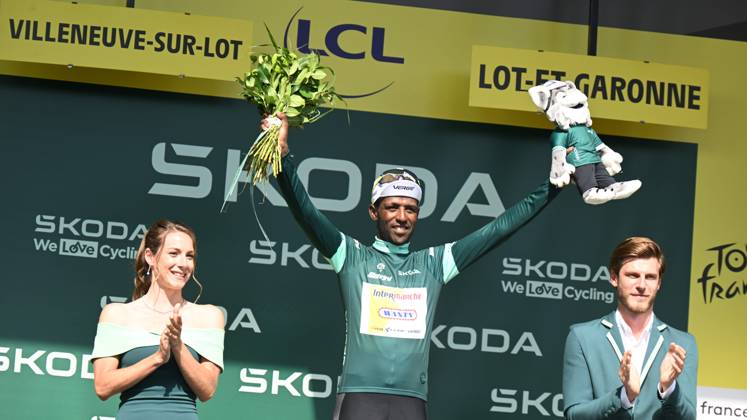 11-07-2024 Tour De France; Tappa 12 Aurillac - Villeneuve Sur Lot; 2024, Intermarche - Wanty; Gyrmai Hailu, Biniam; Villeneuve Sur Lot;