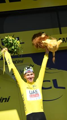 11-07-2024 Tour De France; Tappa 12 Aurillac - Villeneuve Sur Lot; 2024, Uae Team Emirates; Pogacar, Tadej; Villeneuve Sur Lot;