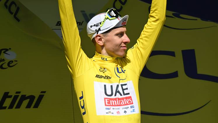 11-07-2024 Tour De France; Tappa 12 Aurillac - Villeneuve Sur Lot; 2024, Uae Team Emirates; Pogacar, Tadej; Villeneuve Sur Lot;