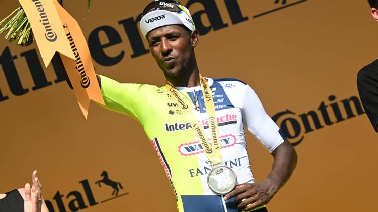 11-07-2024 Tour De France; Tappa 12 Aurillac - Villeneuve Sur Lot; 2024, Intermarche - Wanty; Gyrmai Hailu, Biniam; Villeneuve Sur Lot;