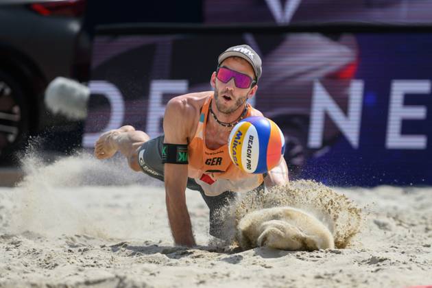 Beach Pro Tour Elite 16 Vienna, 12 07 2024, Vienna Clemens Wickler GER Beach Pro Tour Elite 16 Vienna, Vienna on 12 07 2024 Copyright: xBEAUTIFULxSPORTS PeterxWeberx