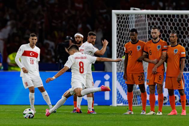 July 6, 2024, Berlin, Germany: Arda Guler (Turkey) seen during UEFA EURO, EM, Europameisterschaft,Fussball 2024 quarterfinal game between national teams of Netherlands and Turkey at Olympiastadion Final Score: Netherlands 2 - 1 Turkey Berlin Germany - ZUMAs197 20240706_aaa_s197_780 Copyright: xMaciejxRogowskix