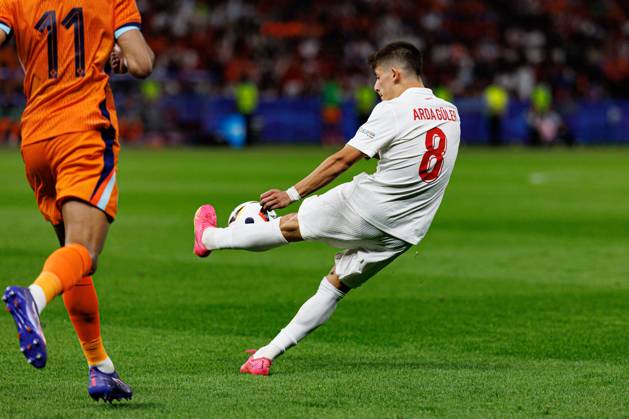 July 6, 2024, Berlin, Germany: Arda Guler (Turkey) seen during UEFA EURO, EM, Europameisterschaft,Fussball 2024 quarterfinal game between national teams of Netherlands and Turkey at Olympiastadion Final Score: Netherlands 2 - 1 Turkey Berlin Germany - ZUMAs197 20240706_aaa_s197_789 Copyright: xMaciejxRogowskix