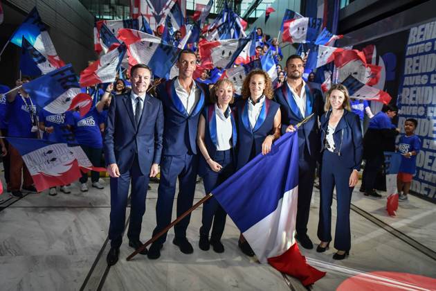 Paris 2024, Olympics, French flag bearers presented