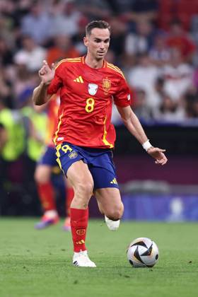 Spain - France Fabian Ruiz of Spain in action during the UEFA EURO, EM, Europameisterschaft,Fussball 2024 semi-final match between Spain and France at Munich Football Arena on July 9, 2024 in Munich, Germany . Munich Munich Football Arena Germany Copyright: xMarcoxCanonierox